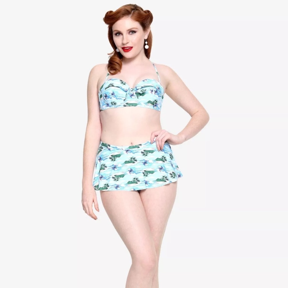 Lilo and Stitch Disney Hot Topic Swim Skirt